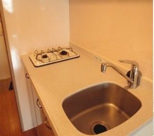 旧ＳＴ3のキッチン|イ・カーサＭ’ＳⅡ（1R）　　キッチン
写真は別号室タイプです