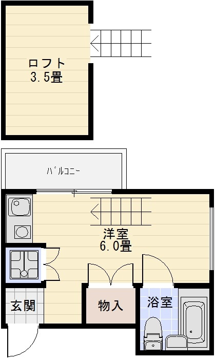 ハイツ165の間取り