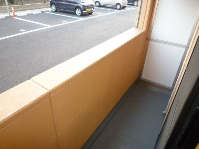 レジデンスヒルズのバルコニー