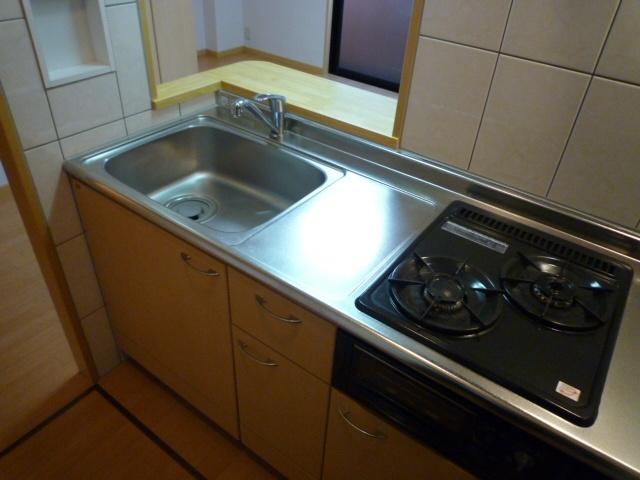 レジデンスヒルズのキッチン