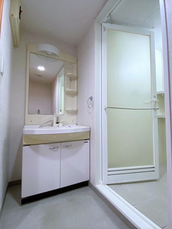 プルーリオン本町の独立洗面台