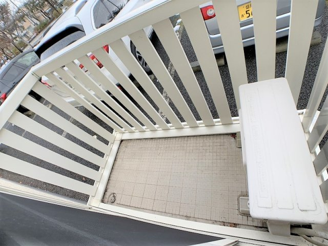 グランモアのバルコニー