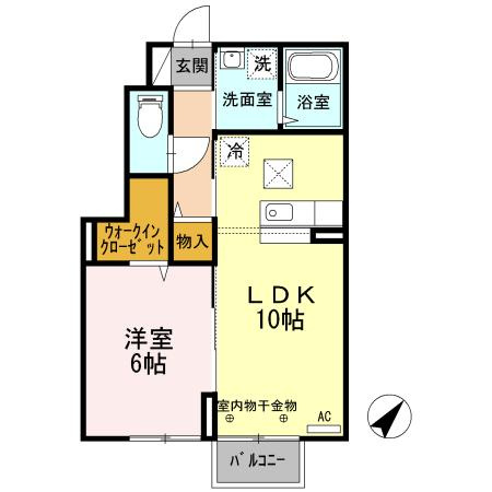 ノベルの間取り