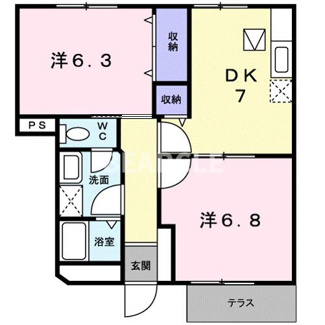 【間取り】 | モンターニュ