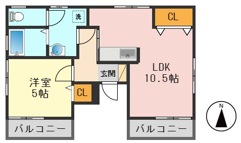 ピアコートの間取り