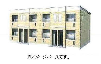 小田郡矢掛町小林のアパートの外観
