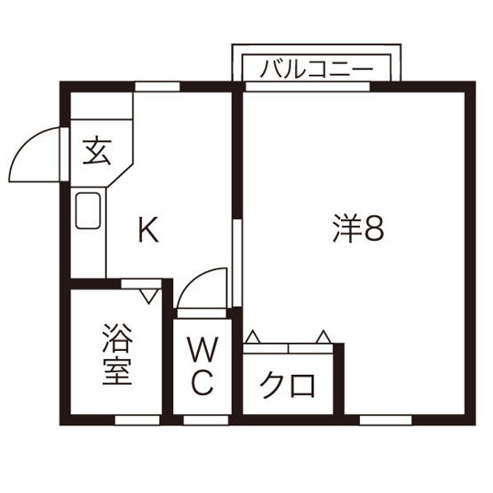 【間取り】 | スワンロード・Ｋ