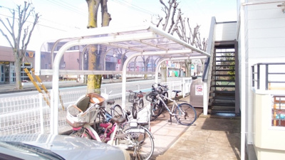 【その他共用部分】 | ホワイトハイツウマハシ | 駐輪場