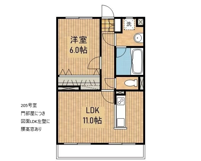モンマルトルBの間取り