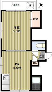 【間取り】 | メゾン薗田