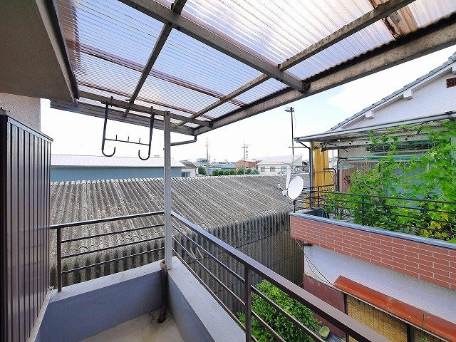三条桧町　中村邸の展望|ベランダから見た景色になります