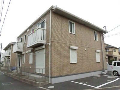 【外観】 | ラークヒル夏見Ａ | ラークヒル夏見Ａ　軽量鉄骨造2階建て　南向きの物件です