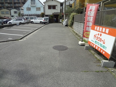 【外観】 | 森上駐車場（西側） | 池田市旭丘1丁目月極駐車場