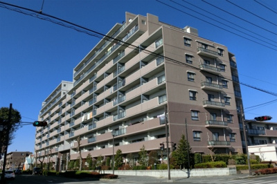 【外観】 | レクセルガーデン志津 | レクセルガーデン志津　鉄筋コンクリート10階建て　南向きの日当たりのよい物件です