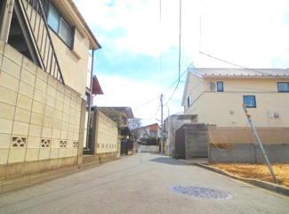 【前面道路含む現地写真】 | 世田谷区桜丘4丁目売地4380万円前面道路