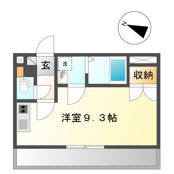 サンテームYの間取り