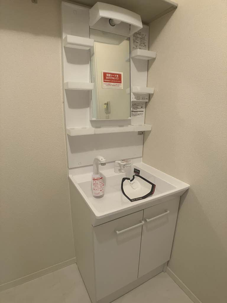 ミューローズ長橋Ⅱの独立洗面台