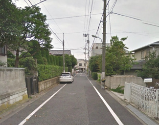 【前面道路含む現地写真】 | 大田区南久が原1丁目売地7280万円前面道路2