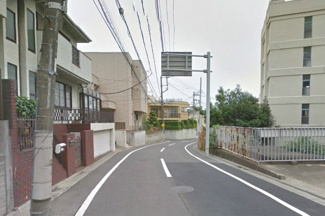 【前面道路含む現地写真】 | 大田区田園調布本町売地4700万円前面道路2