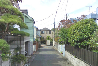 【前面道路含む現地写真】 | 世田谷区深沢1丁目中古一戸建て7000万円前面道路2