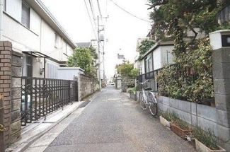 【前面道路含む現地写真】 | 世田谷区東玉川2丁目売地4200万円前面道路2