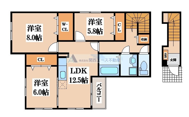【間取り】 | グリーンヒル２