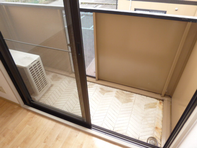 セジュール竹Ａのバルコニー