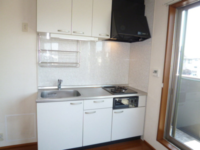 【キッチン】 | ハートフルユーナⅡ | 2口ガスコンロ付きシステムキッチン