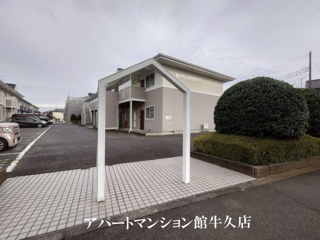 ローズレジデンスⅡのエントランス