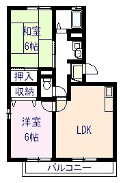 【間取り】 | ピーチハイツ上町