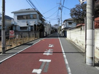【前面道路含む現地写真】 | 世田谷区桜3丁目売地5980万円前面道路