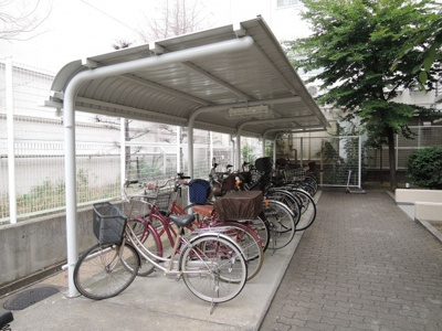 【その他共用部分】 | エスポワール八尾陽光園 | ☆屋根付き駐輪場☆