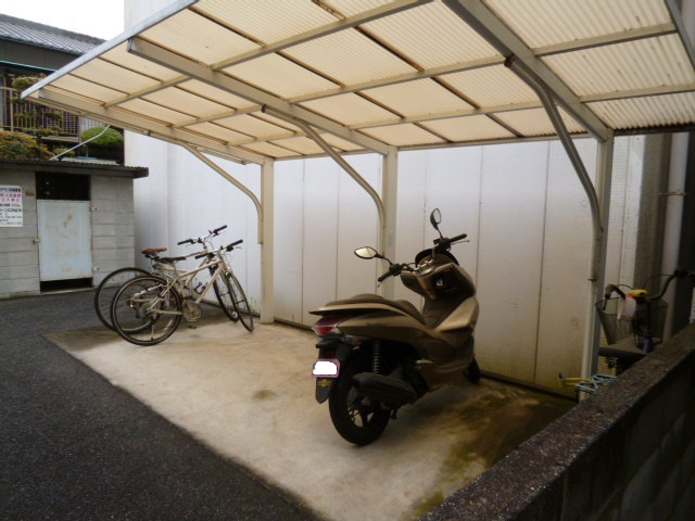 レジデンス美和のその他共用部分|自転車置き場