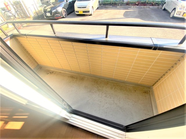 パレス厨川のバルコニー