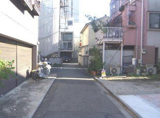 【前面道路含む現地写真】 | 港区白金1丁目売地3980万円前面道路