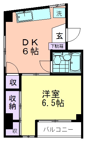 第３井田ビルの間取り