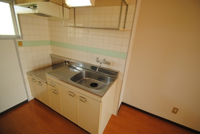 久留米市津福今町のアパートのキッチン