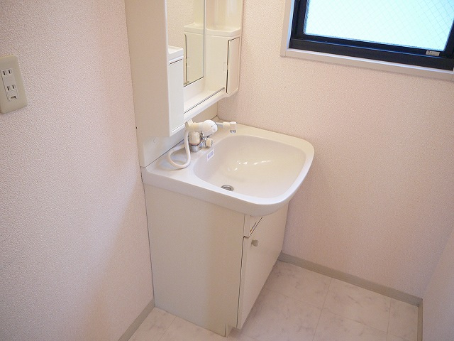 ファミール光の洗面所