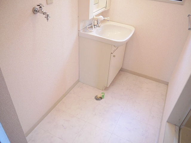 ファミール光の洗面所