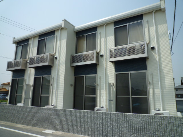 総社市三輪のタウンの外観