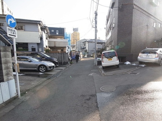 【前面道路含む現地写真】 | 渋谷区笹塚2丁目売地5180万円前面道路2