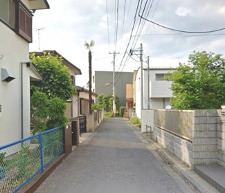 【前面道路含む現地写真】 | 世田谷区北烏山1丁目新築一戸建て5580万円前面道路1