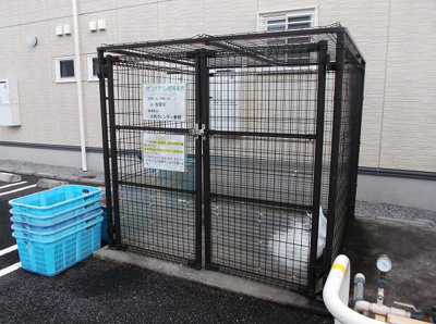 【その他共用部分】 | リビングタウン結城 Ｆ | 専用ゴミ捨て場