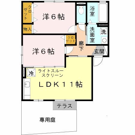 パサージュの間取り