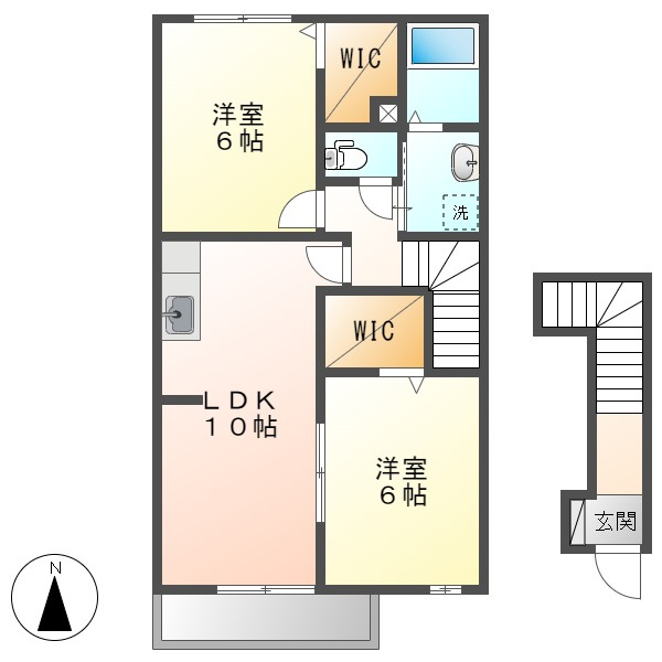 トリアノンの間取り