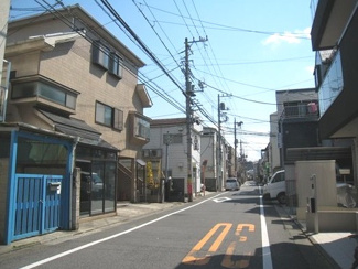 【前面道路含む現地写真】 | 品川区戸越2丁目売地4580万円前面道路1