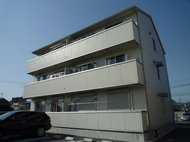 倉敷市大内のアパートの外観