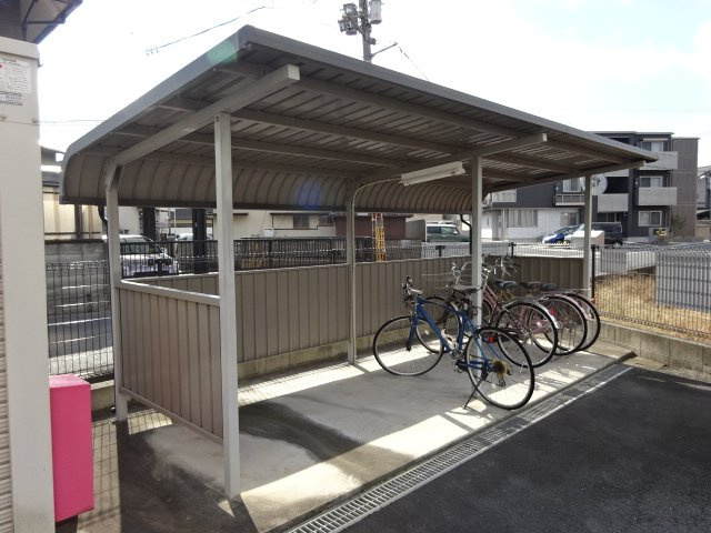 倉敷市大内のアパートのその他共用部分|駐輪場