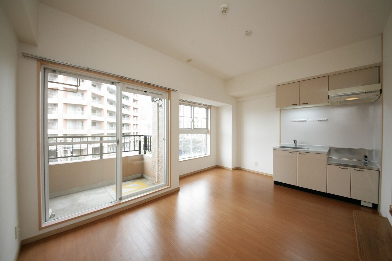 ファインポートB館の居間・リビング|ファインポートB館（1LDK）リビング