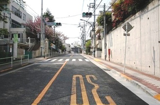 【前面道路含む現地写真】 | 大田区東雪谷4丁目中古一戸建て4780万円前面道路1